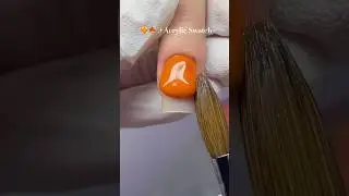 Amazing Acrylic 🧡🍑✨Nail Mate Acrylic  #nailart #nailswatch #nailsglam #nailtutorial
