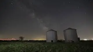 Iowa Milky Way - timelapse