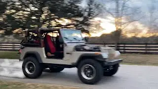 '95 Wrangler with 800hp First Test Drive