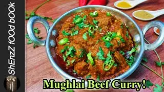 Mughlai Beef Curry! Dawat Special Beef Curry! Recipe By Shenzz food book!
