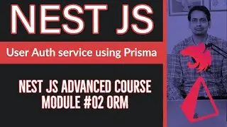 Building User Auth Service with Prisma ORM and Nest JS #18