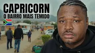 Entrei em Capricorn, o Bairro Mais Temido da Cidade do Cabo | Realidade que Poucos Mostram