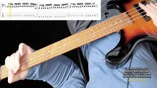 Van Halen-Right Now-Bass Cover (In Drop D Tuning) with Tabs