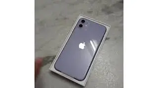 unboxing purple iphone 11 in new packing! #shorts #iphoneshorts | nanosnarratives