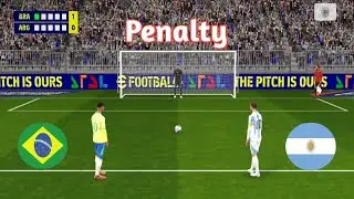 Brazil vs Argentina full Penalty kick |👉Bra vs Arg all goal and Highlights 