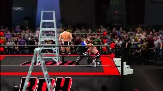 Bryan vs. Steen vs. Generico WWE 13 ROH Ladder War 3 Way