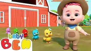 🦆 Five Little Ducks + Classic Songs For Kids | Ben Ben Nursery Rhymes & Kids Songs