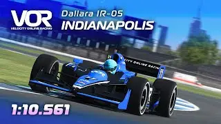 Dallara IR05 Hotlap // 1:10.561 // Indianapolis Motor Speedway (iRacing)