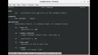 cat command in linux by RHCSA Tutorials