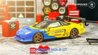 Unboxing Pop Race 1:64 HONDA NSX-R GT - Spoon Sports @TheOpenBox858 #186 
