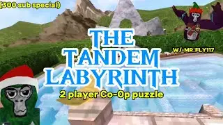 FULLY BEATING TANDEM LABYRINTH IN GORILLA TAG! ||| 300 SUBSCRIBER SPECIAL! ||| Ft. Mr.Fly117