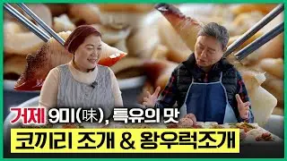 거제 9미에 선정된 특유의 맛, 먹어보면 분명 푹 빠질겁니다! 코끼리 조개 & 왕우럭조개 [테마기행길] 20260116