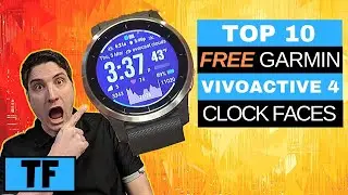 GARMIN VIVOACTIVE 4 CLOCK FACES - Top 10 Best FREE Watch faces (2020) and Fenix, Forerunner
