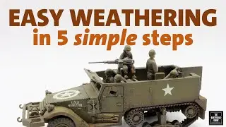 A FAST way for great WEATHERING in 5 steps
