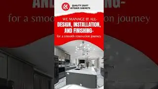 From Dull to Dazzling: Stunning Kitchen Transformation by Quality Craft Kitchen Cabinet!