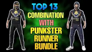 PUNKSTAR RUNNER BUNDLE TOP 13 DRESS COMBINATION IN FREE FIRE || PUNKSTAR RUNNER BUNDLE