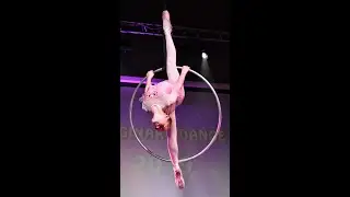 Свинцова София Aerial Hoop начинающие, фестиваль Imaginary Dance 2019 г. Кемерово