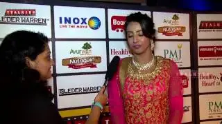 Actress Sanjjanaa Galrani at Ytalkies.com 'SPECTRE' premiere show