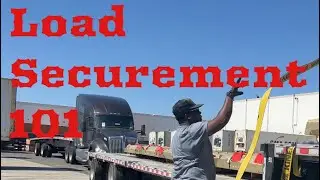 How to secure a load using straps (load securement 101)