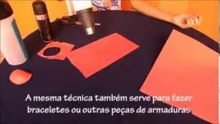 Tutorial: Moldando EVA / Emborrachado com fonte de calor