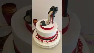 Louboutin shoe cake