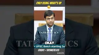 UPSC candidates using only one social media platform #upsc #civilserviceinterview #ias #motivation