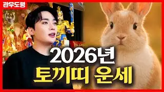 (관우도령) 2026년 최악의 토끼띠는..? #용한점집 유명한점집