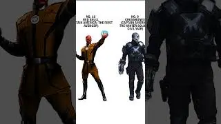Top Most iconic Marvel Villains: The ultimate show down #marvel #showdown #villain #thanos