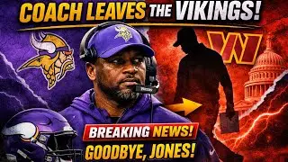 🔥 BREAKING NEWS! Vikings Lose Key Defensive Mind as Daronte Jones Heads to Washington 😱🏈