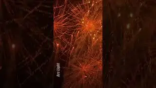 Golden Sky with Fireworks In Just 9 Seconds &mdash; ArcLight Studios