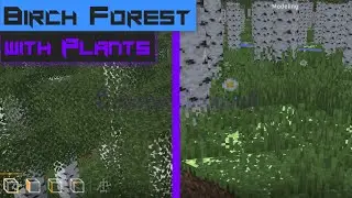 Custom Birch Forest Minecraft Scenario for Prisma3D 2.0 beta!