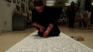 'What If?' live durational performance piece at THAT Gallery