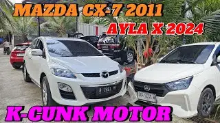 Mazda CX-7 2011 & Ayla X 2024 ready di kcunk motor 