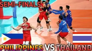 SEA GAMES Men's Volleyball Semi Philippines Vs. Thailand Set (5)