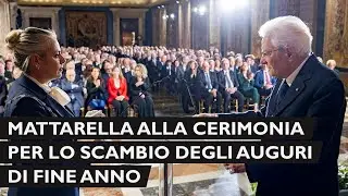 Cerimonia per lo scambio degli auguri di fine anno
