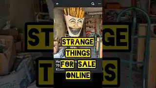 Strange Things For Sale Online!
