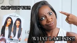 WHAT LACE SIS?! SENSATIONNEL WHAT LACE MORGAN WIG REVIEW!! | Synthetic Wigs
