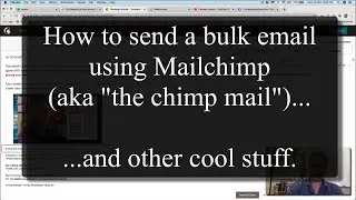 Going Virtual - How to send a bulk email on Mailchimp