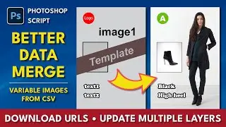 Photoshop Script Variable Images From CSV