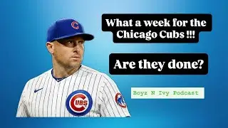 What a week for the CHICAGO CUBS!!! Are they DONE making moves?