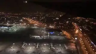 Dubai City Scenery | Emirates | Boeing 777-300ER &ndash; A6-EPS | Dubai Night Take-off | HD