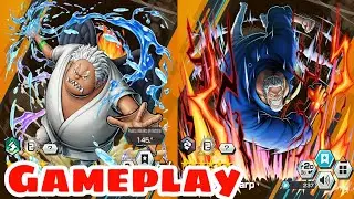 ONE PIECE BOUNTY RUSH | GAMEPLAY | S-SHARK & MONKEY D. GARP EXTREME! LEAGUE BATTLE!