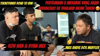PERJALANAN TEKNO TUNER MENUJU IDW SERI 3 JOGJA LANGSUNG DISAMBUT HANGAT SAMA MAS ANDIS DOS MUFLER