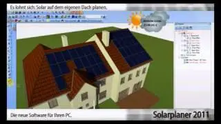 Weltneuheit: 3D Solar Planer Software 2011. F&uuml;r andere L&auml;nder &auml;nderbar.
