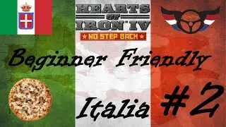 HOI4 Ни шагу назад: Италия &mdash; для новичков &mdash; эп. 2