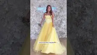 Belle-inspired prom/pageant dress!