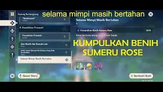 kumpulkan benih sumeru rose genshin impact