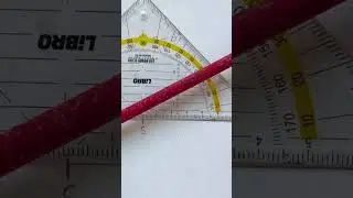 Einen spitzen Winkel mit Scheitelpunkt links konstruieren