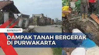 Tanah Bergerak di Purwakarta: 80 Rumah Warga Rusak Hingga Ancam Tol Cipularang