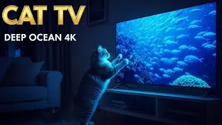 Cat TV: Deep Ocean Fish for Cats to Watch - 4K Underwater Nature (No Music)